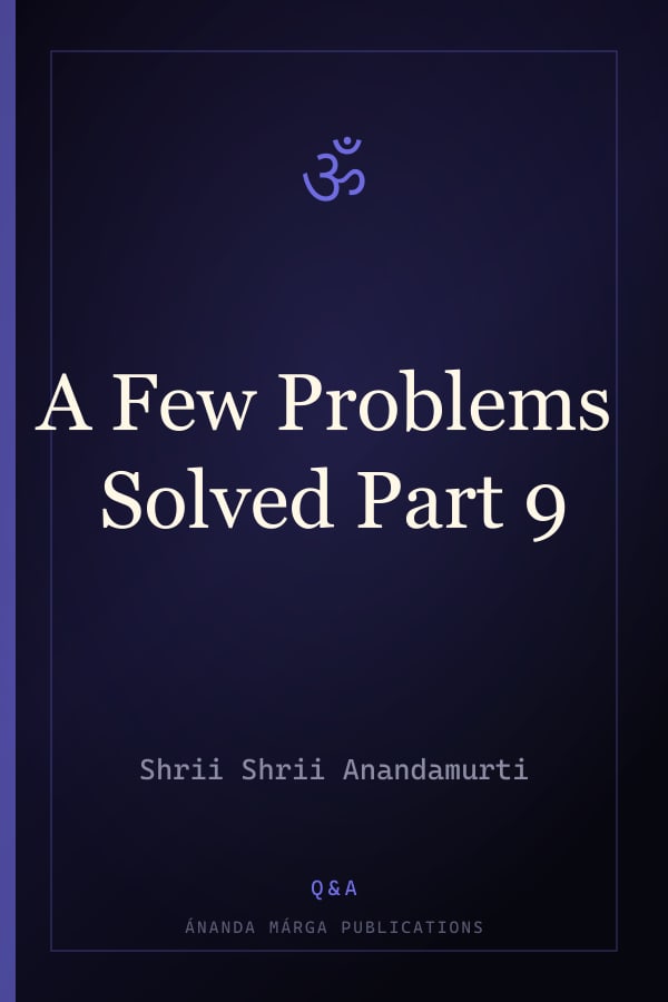 A Few Problems Solved Part 9