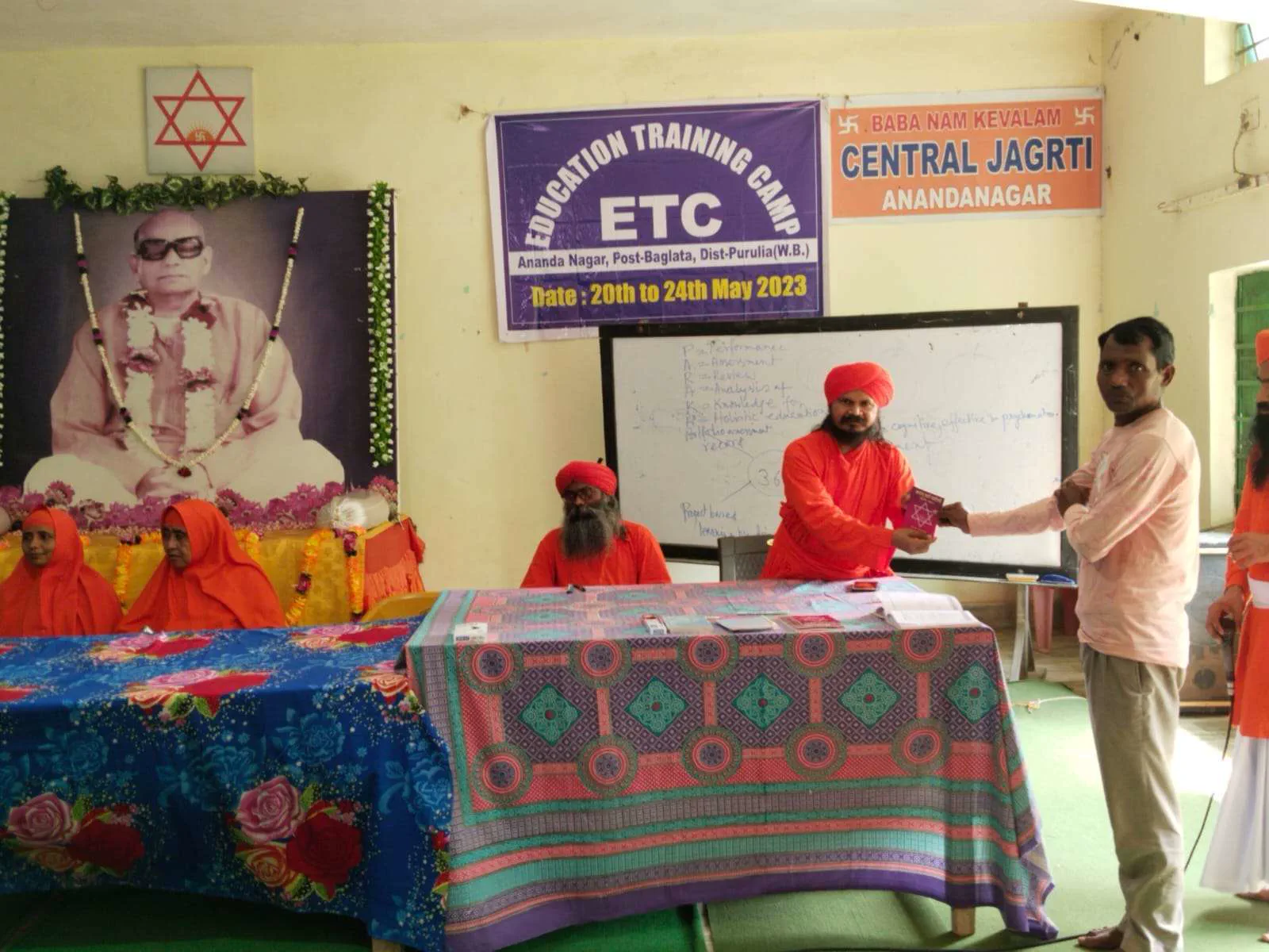 Training the Teachers — Education & Training Camp, Central Jagrti Anandanagar